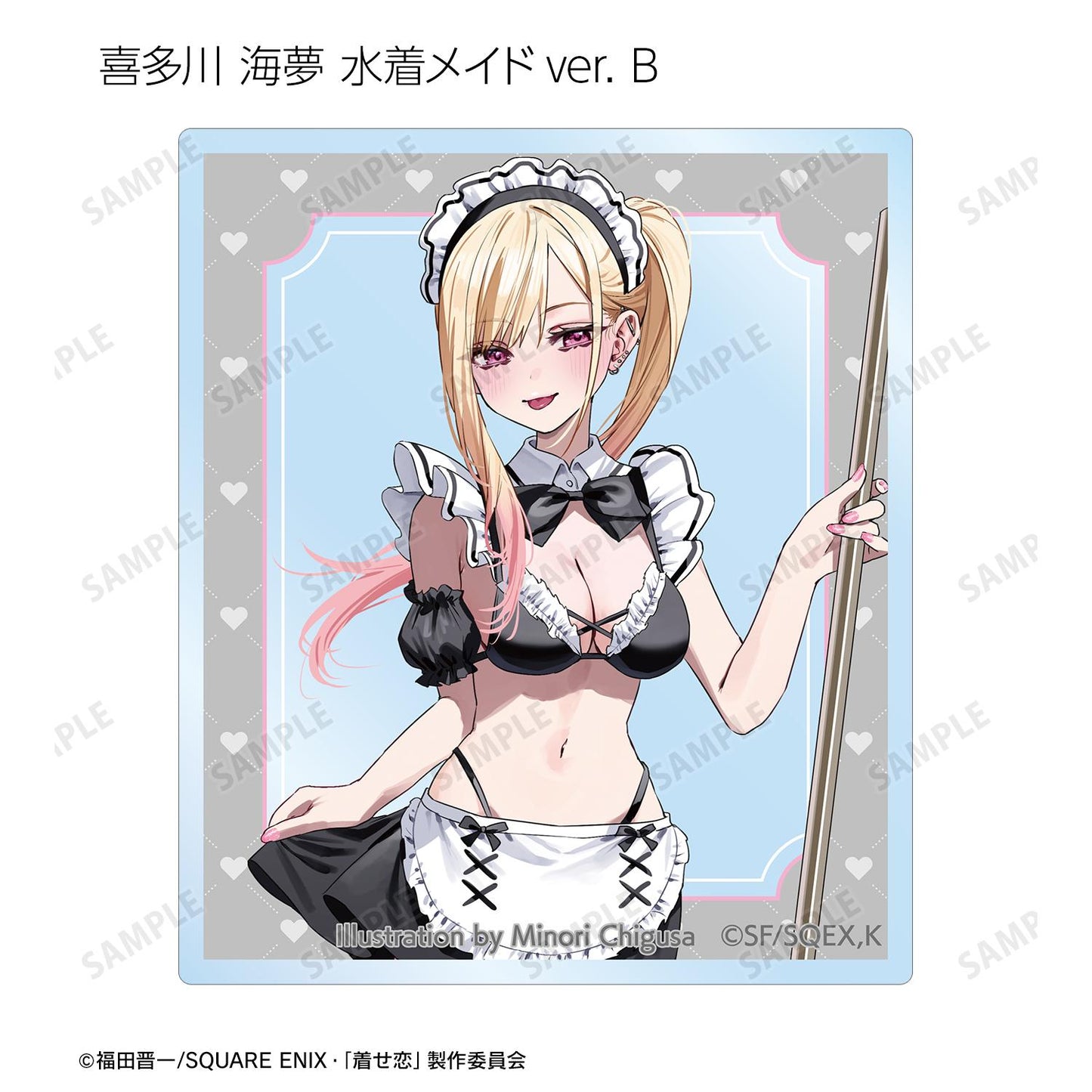 《更衣人偶墜入愛河》千種美乃莉插畫 盒裝亞克力卡片(9枚入)(單位/全套BOX)