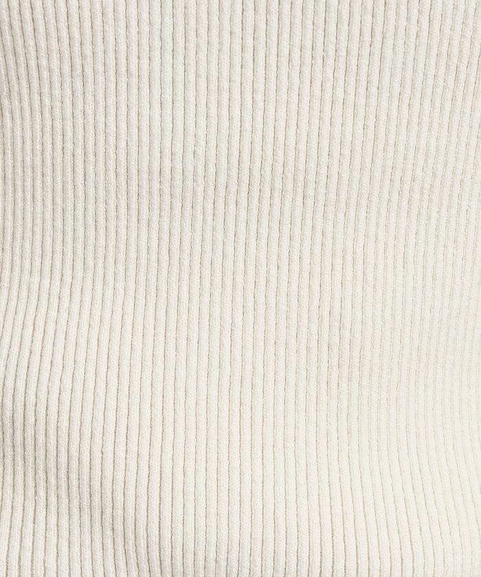 可機洗含絲船領羅紋針織衫