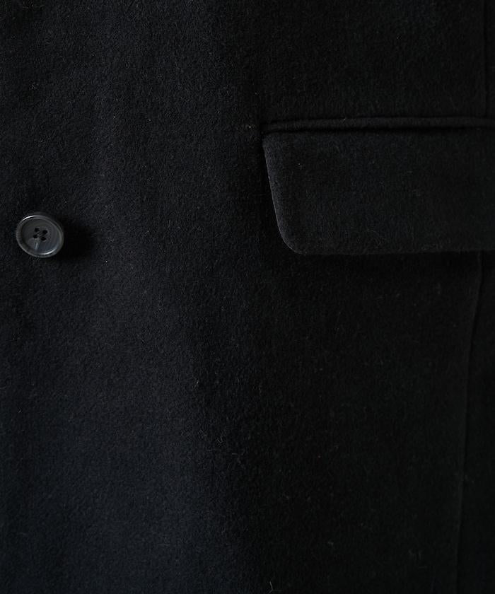 雙面呢西裝領夾克大衣