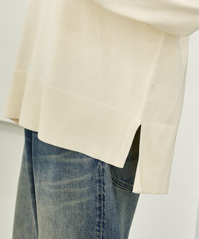 可機洗含絲V領針織套頭衫 可搭配套裝