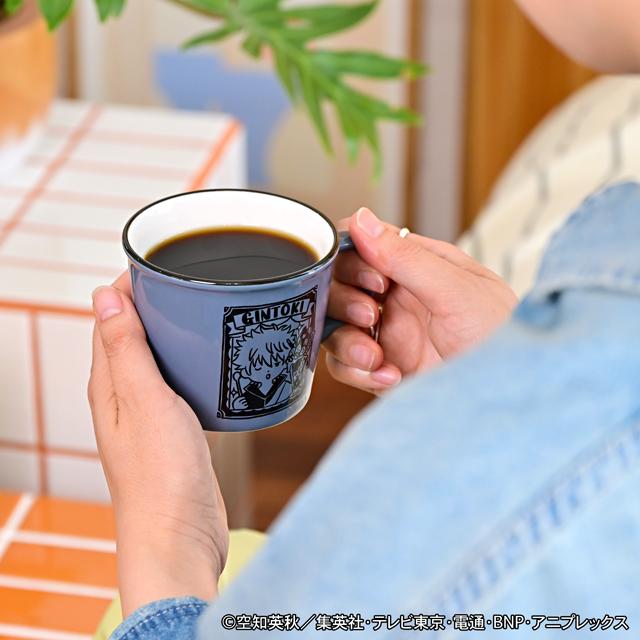 《銀魂》搪瓷風格馬克杯(坂田銀時)