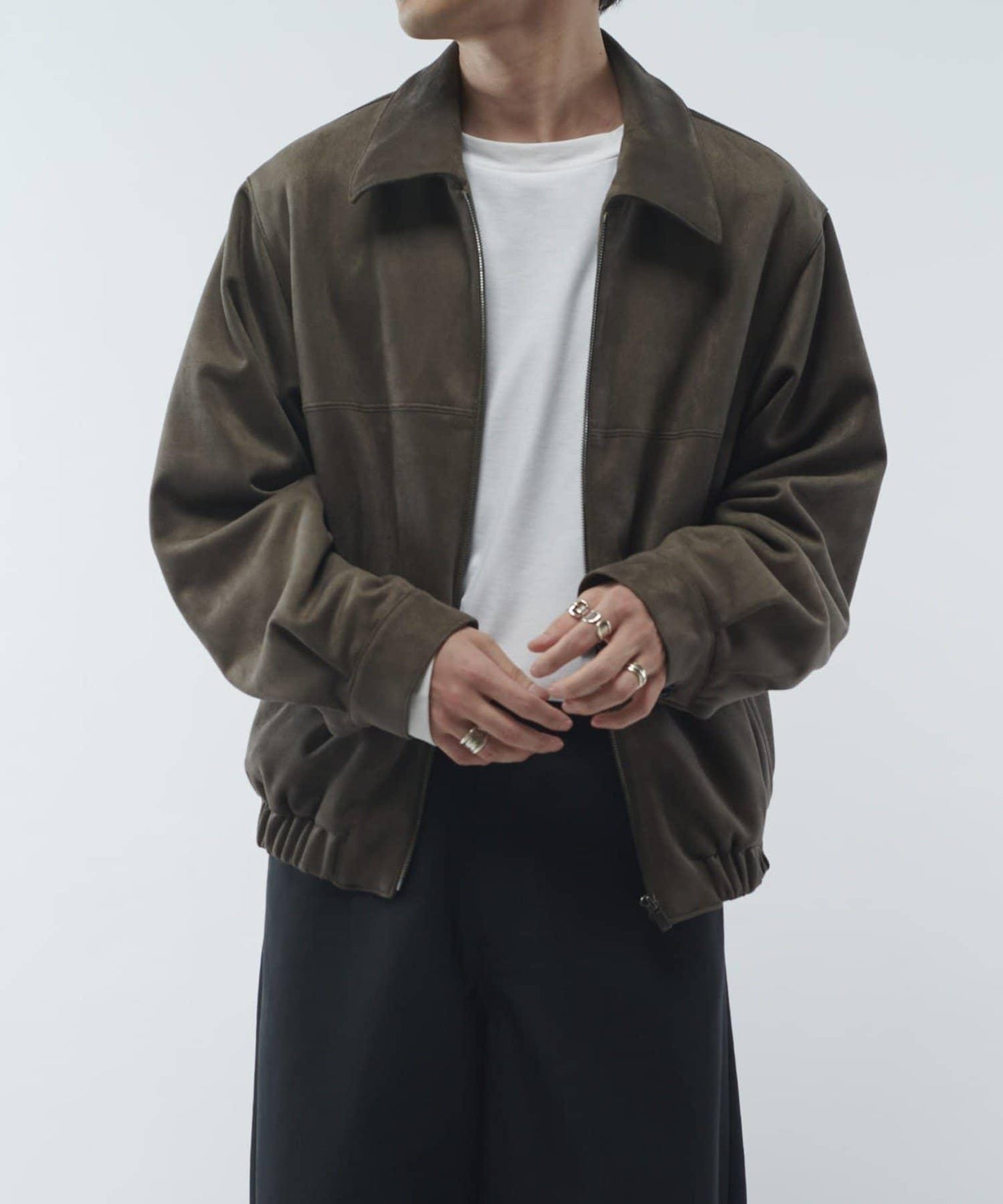 仿麂皮夾克