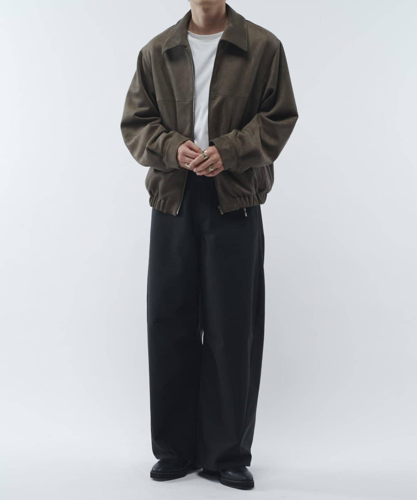 仿麂皮夾克
