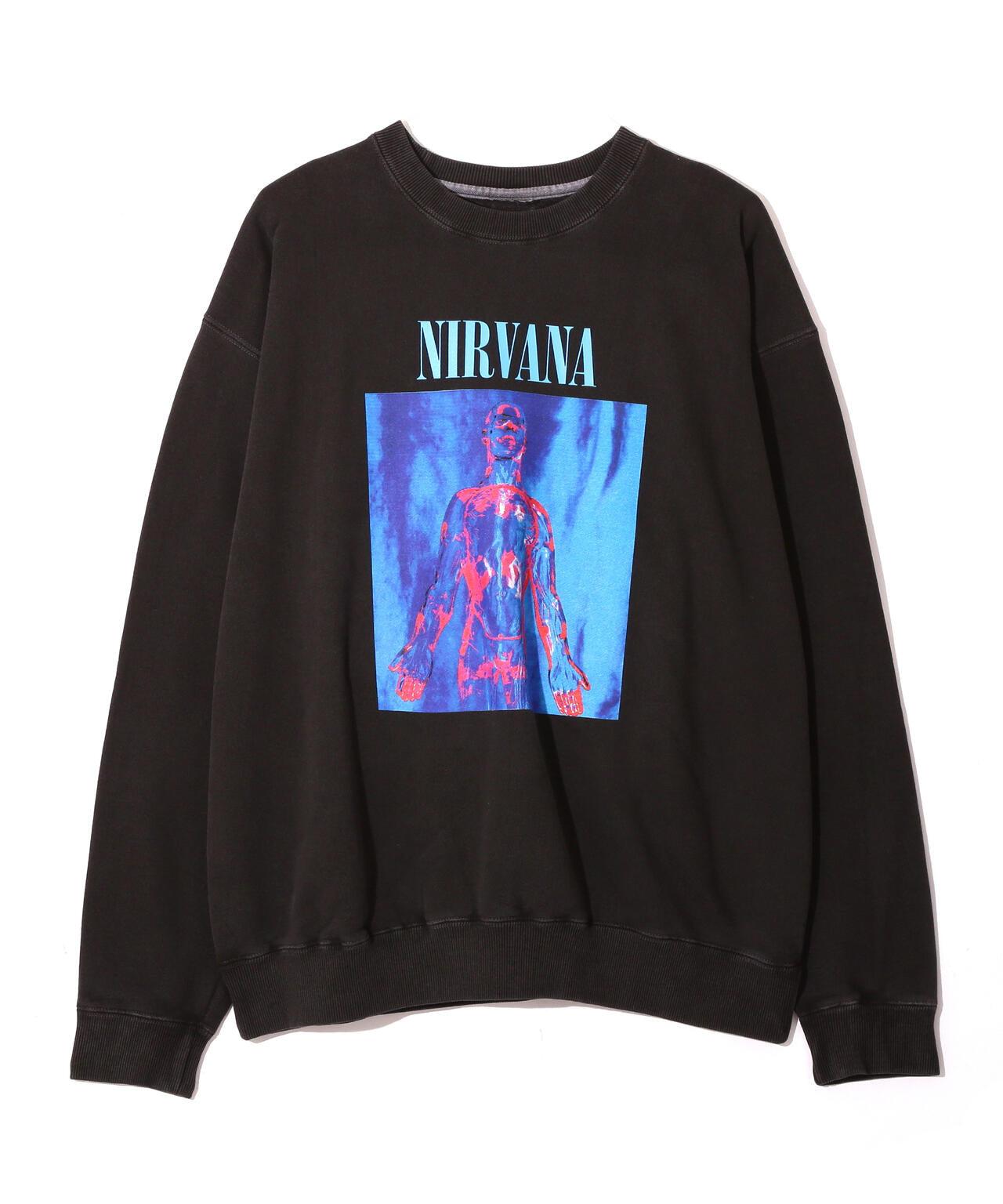 NIRVANA/SLIVER印花圓領衛衣/聯名款衛衣