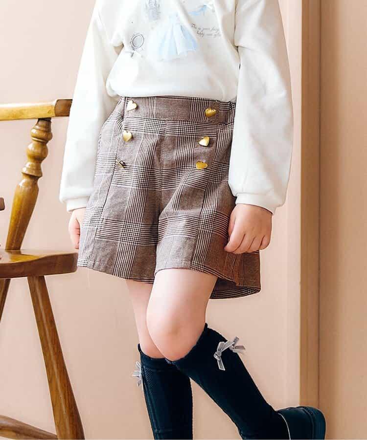 愛心口袋短褲 短款