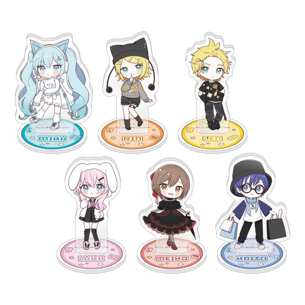 《初音未來》Q版角色亞克力立牌 akiba culture fashion【全套BOX/6個裝】