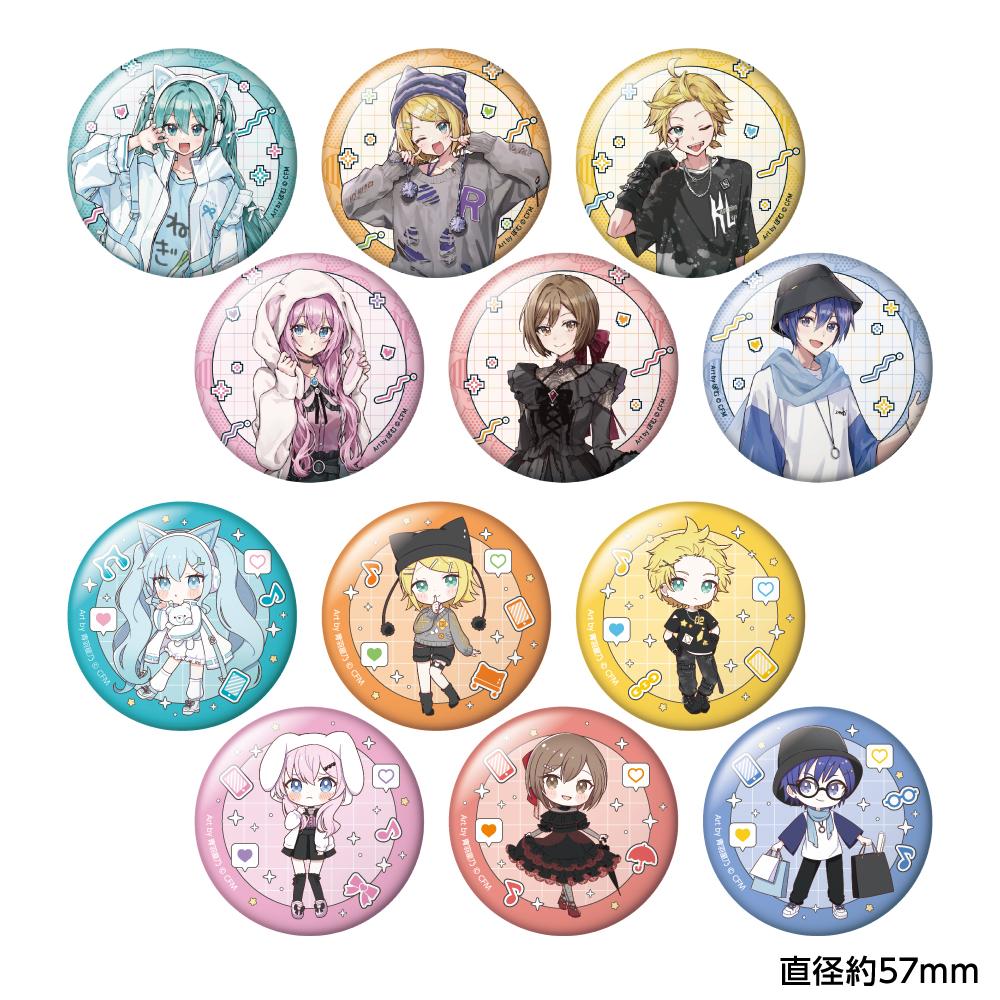 《初音未來》交易徽章 akiba culture fashion【全套BOX/12個裝】
