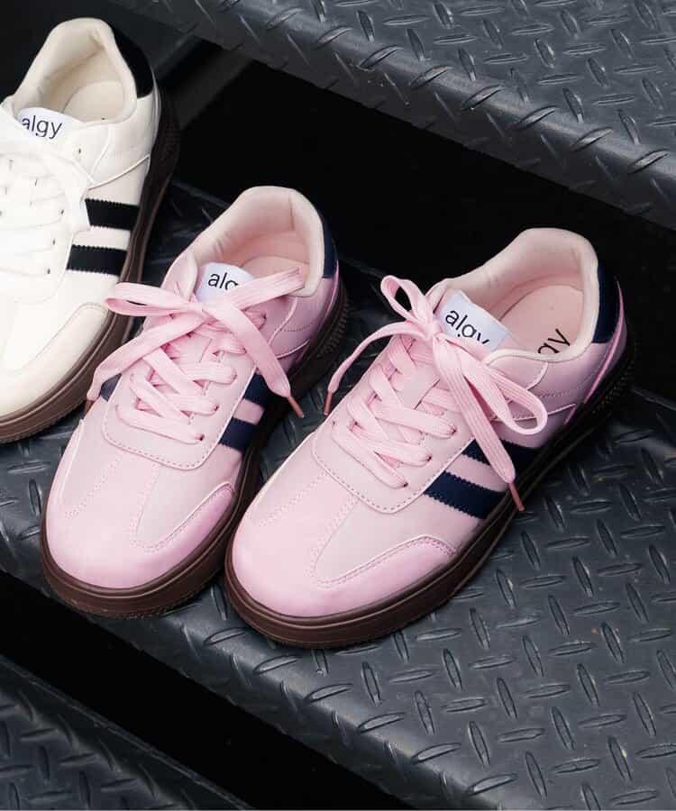 條紋休閒運動鞋