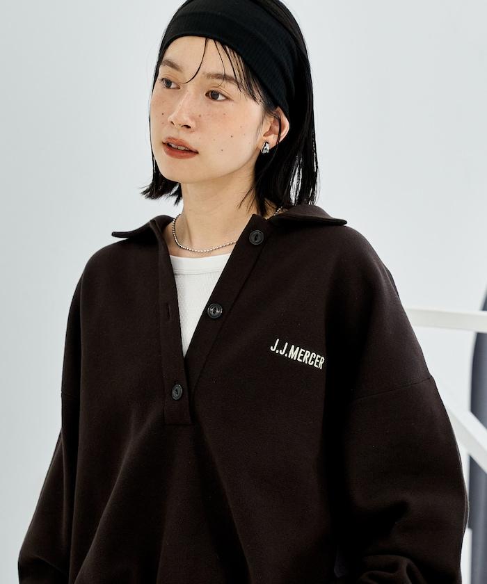 特別款翻領針織衫