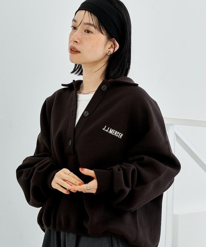 特別款翻領針織衫