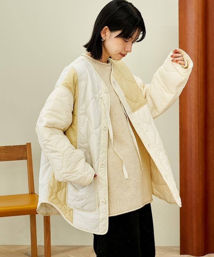 拼布絎縫夾克