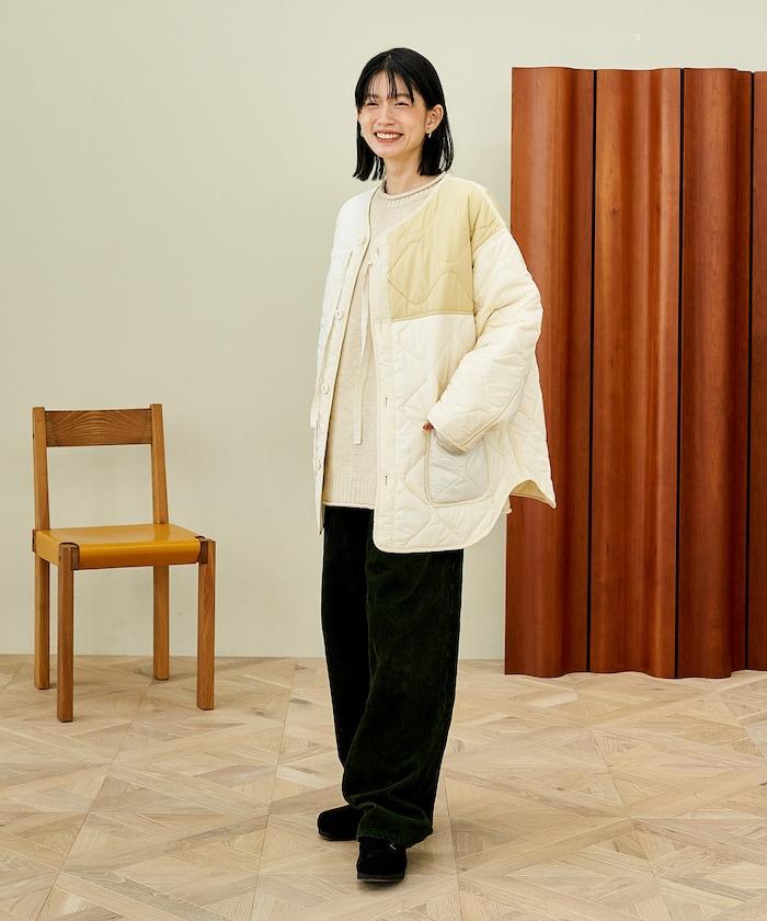 拼布絎縫夾克
