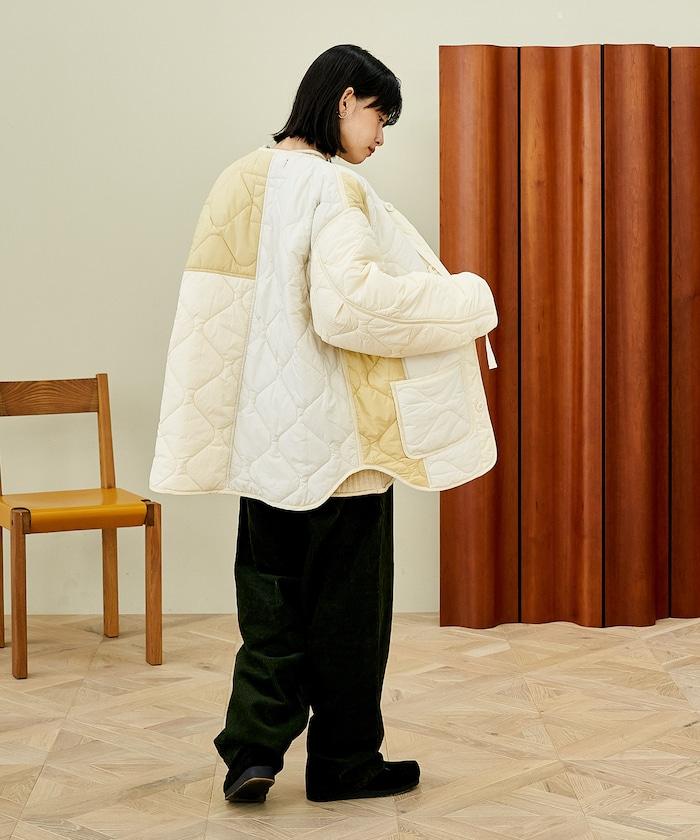 拼布絎縫夾克