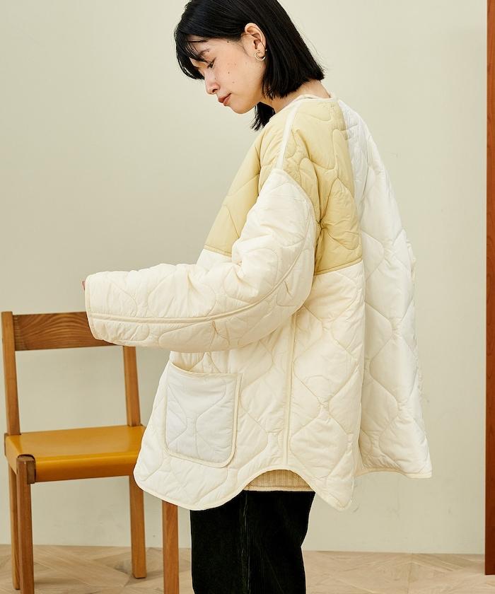 拼布絎縫夾克