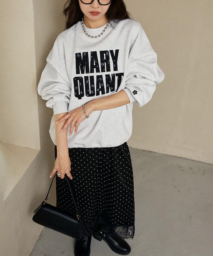 單點刺繡 下襬蕾絲 緞面吊帶連衣裙