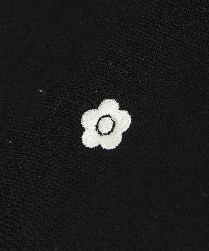 簡約標誌刺繡加絨衛衣
