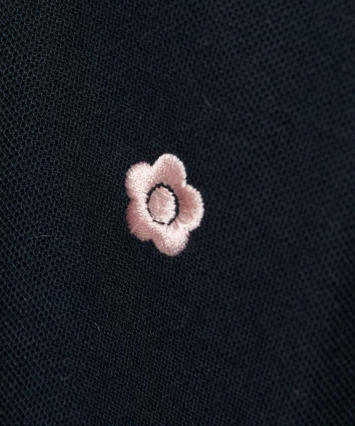 長袖單點鹿子紋POLO衫