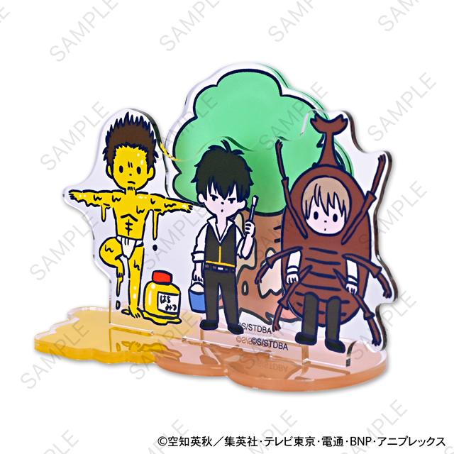 《銀魂》_ビィズニィズ 亞克力場景擺件(真選組/捉甲蟲)