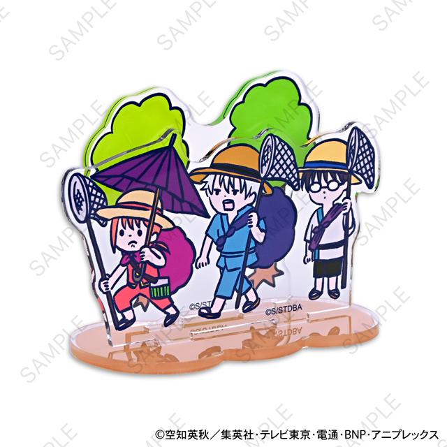 《銀魂》_BIZNIZ 亞克力場景擺件(萬事屋/捉甲蟲)