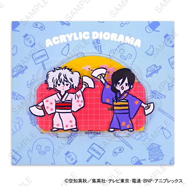 《銀魂》_ビィズニィズ 亞克力場景立牌(帕子與桂子)