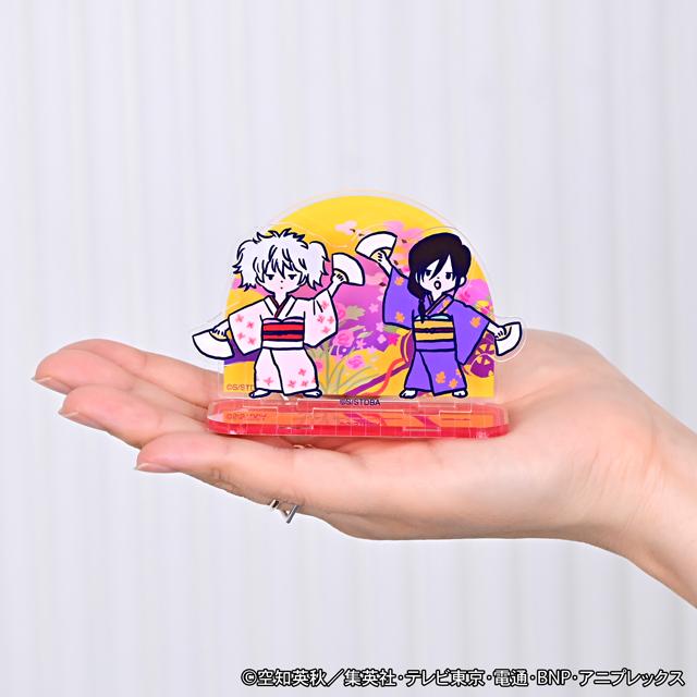 《銀魂》_ビィズニィズ 亞克力場景立牌(帕子與桂子)