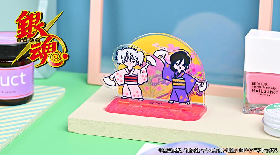 《銀魂》_ビィズニィズ 亞克力場景立牌(帕子與桂子)