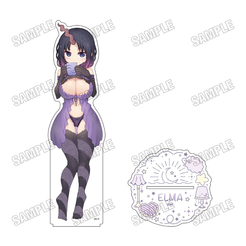 《小林家的龍女僕》全新繪製超大亞克力立牌LL【睡裙版】③艾爾瑪