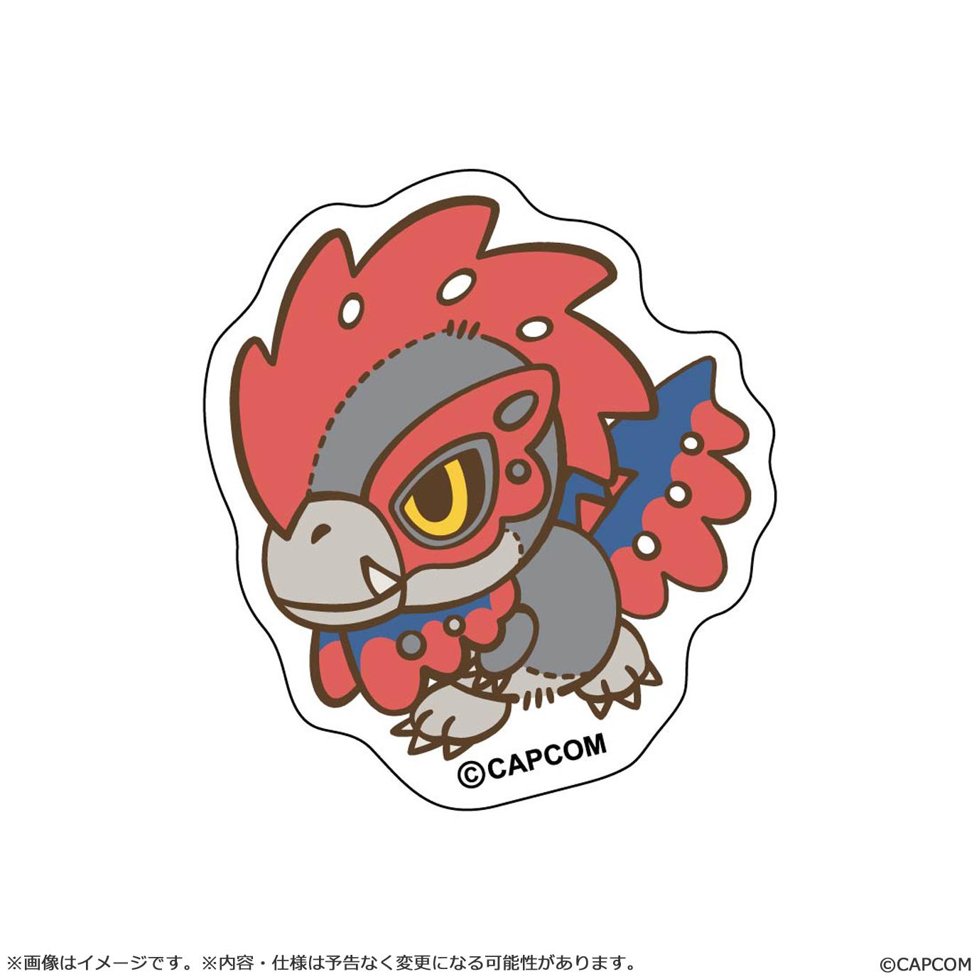《怪物獵人物語》_Q版造型異形剪裁貼紙 凱馬特利斯