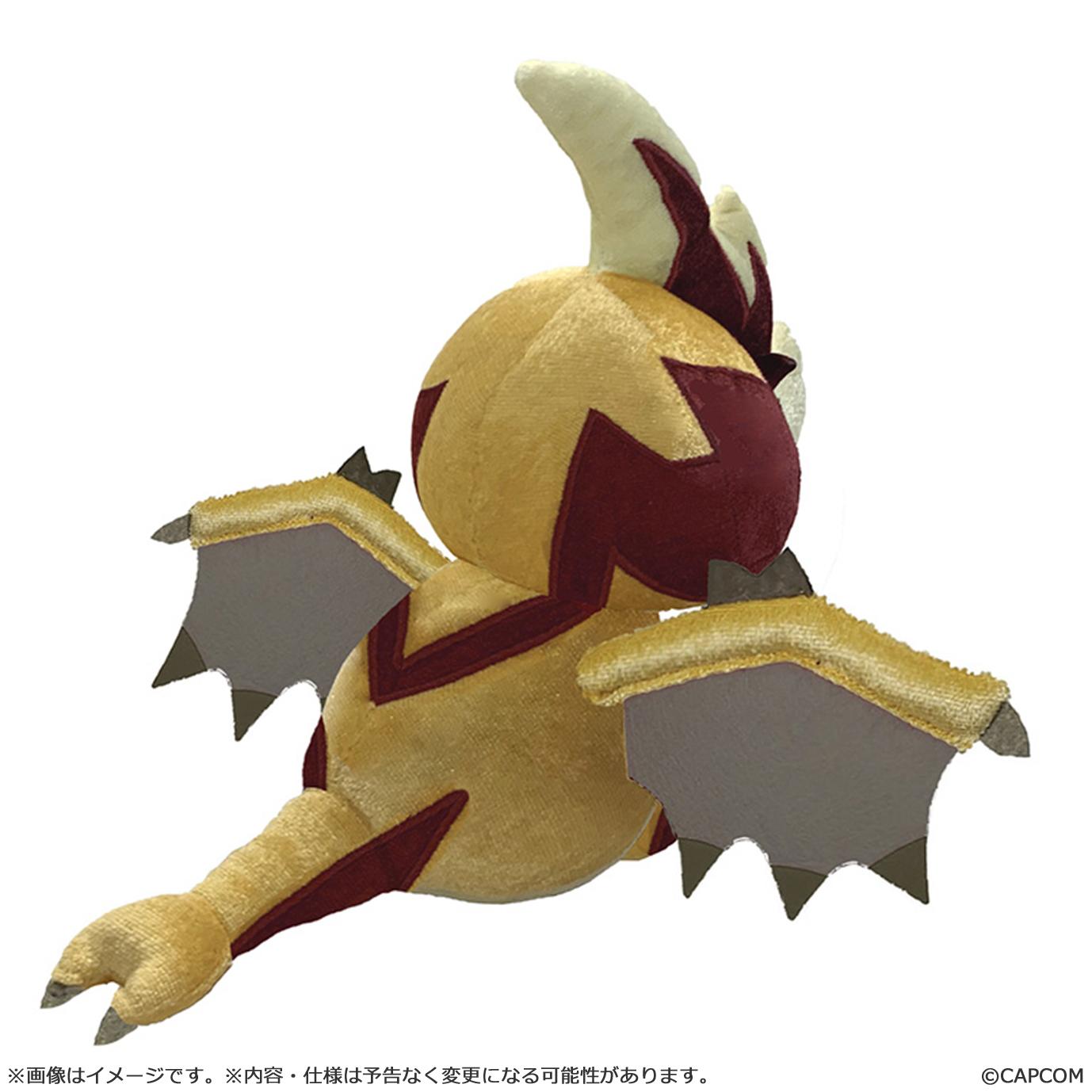 《怪物獵人物語》WILD_蒙德福 毛絨玩具 千刃龍