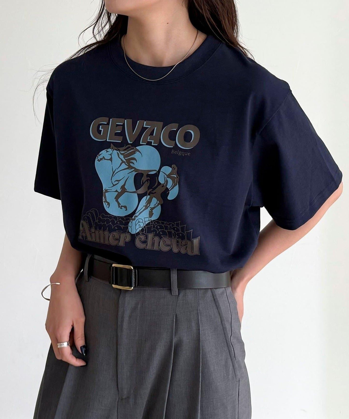 【GEVACO】前印花T恤