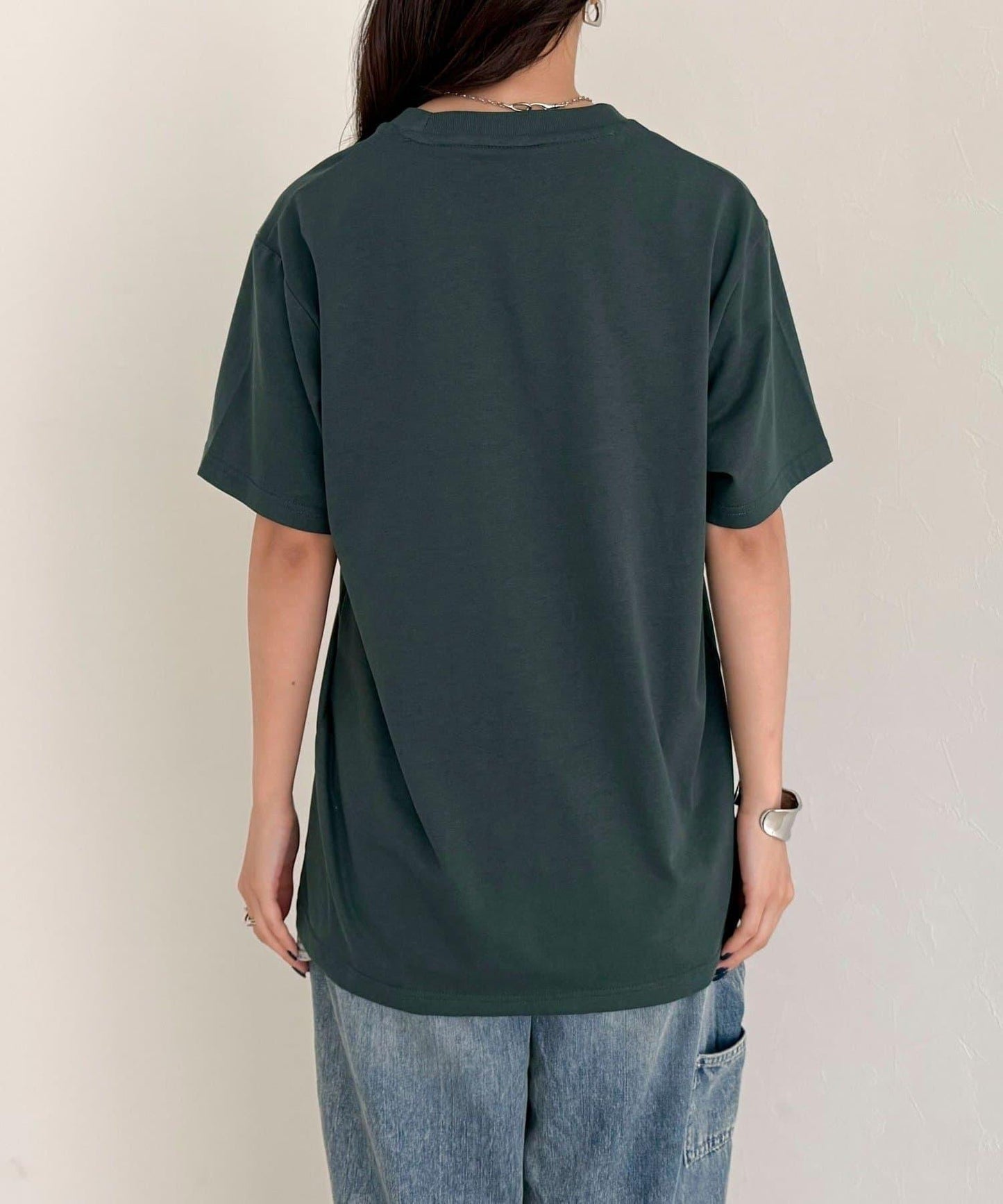 【GEVACO】單點標誌鏈條刺繡短袖T恤