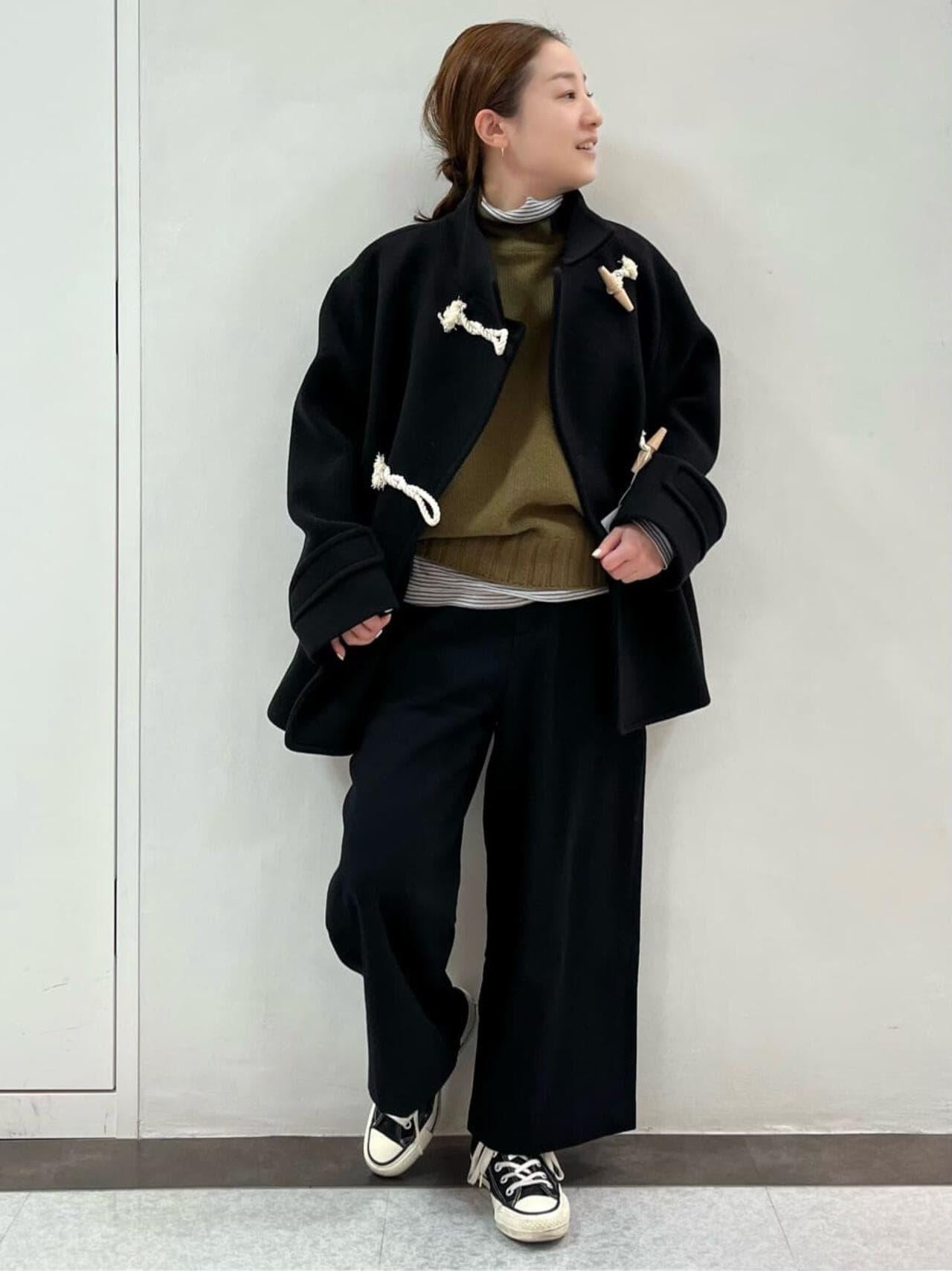斜紋彈力長褲
