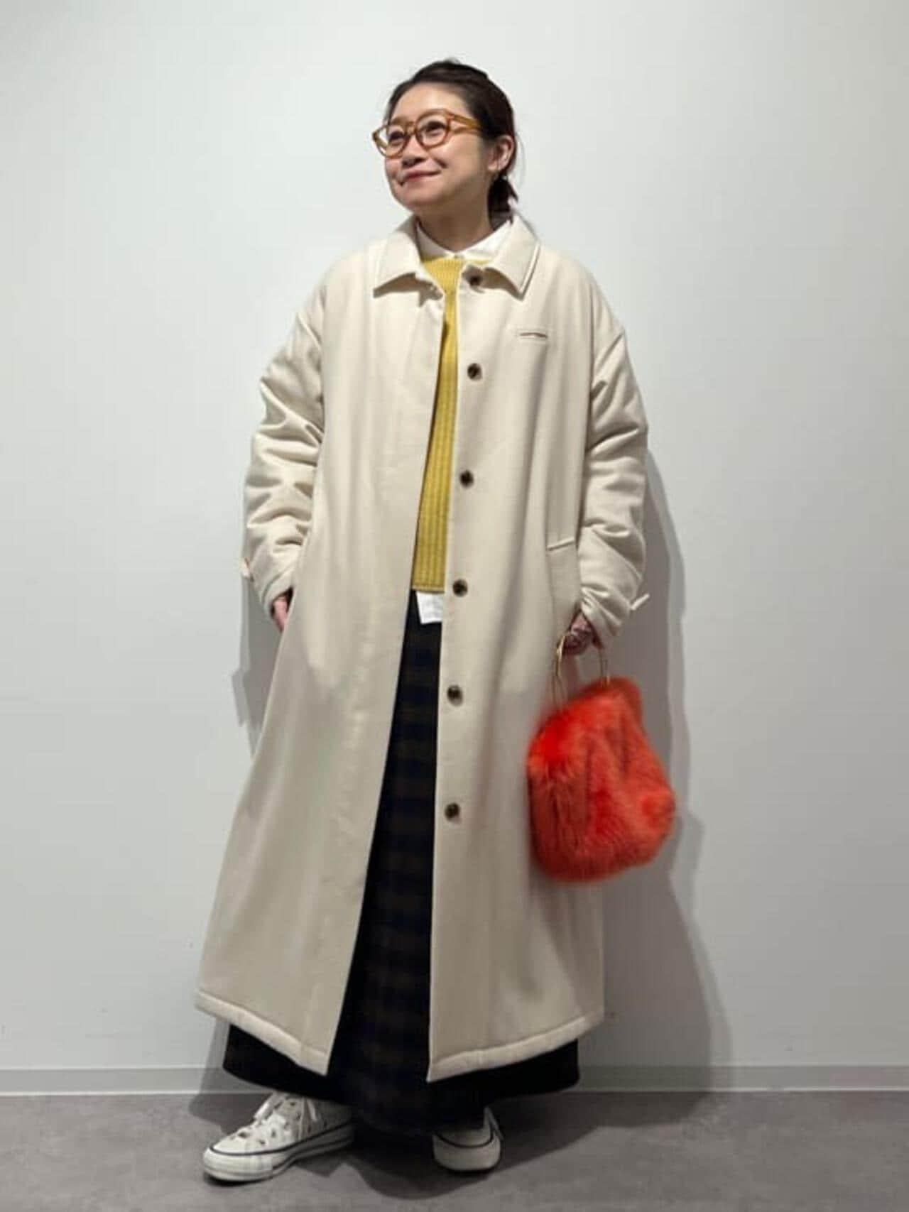 菊池亜希子×LEE×hw 雙面圍裹半身裙