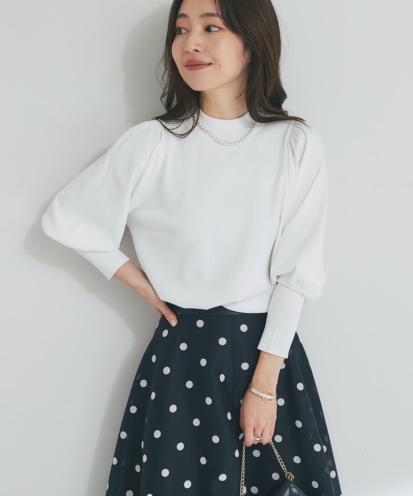 【名品・百搭力最強】泡泡袖針織衫
