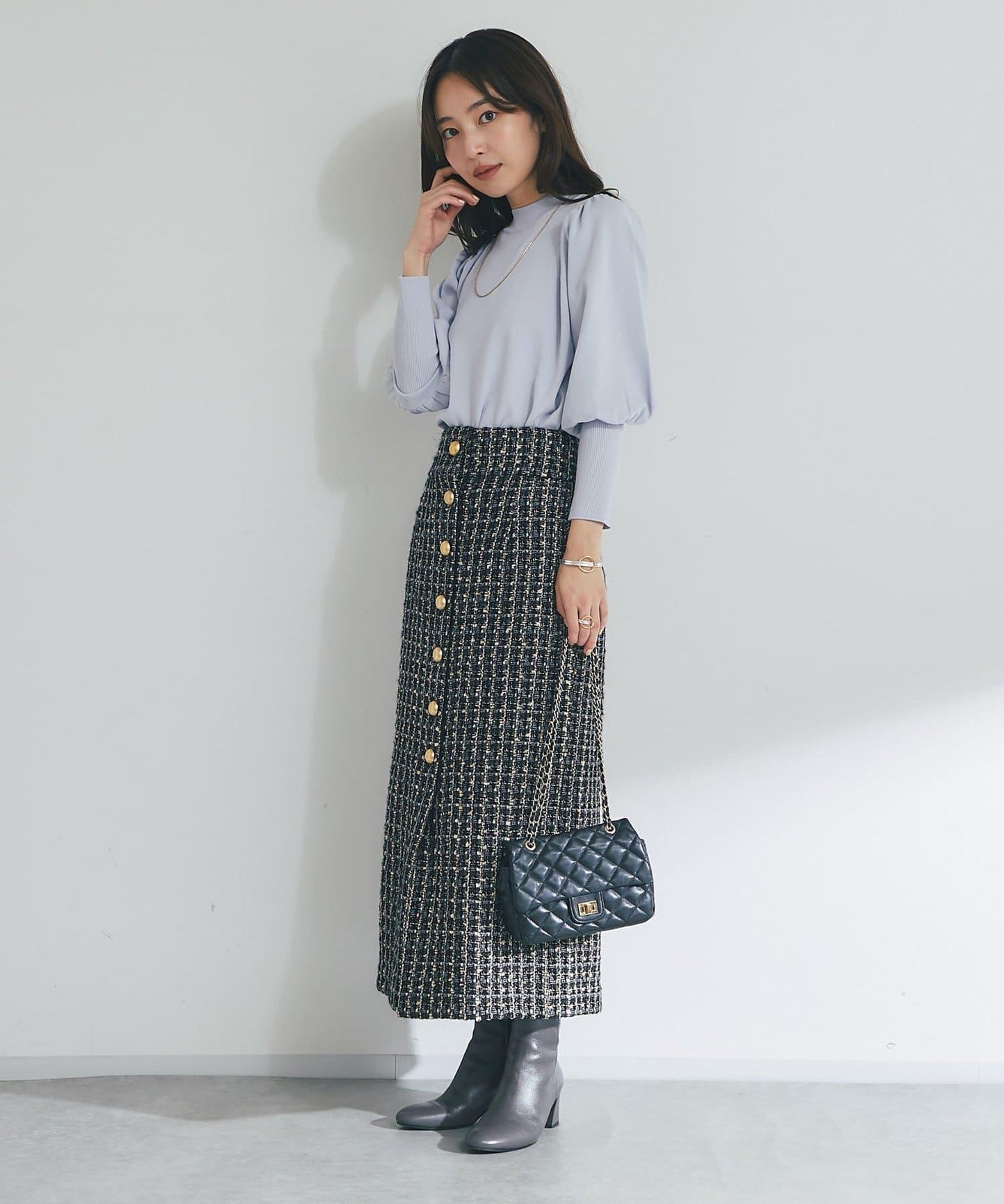 【名品・百搭力最強】泡泡袖針織衫