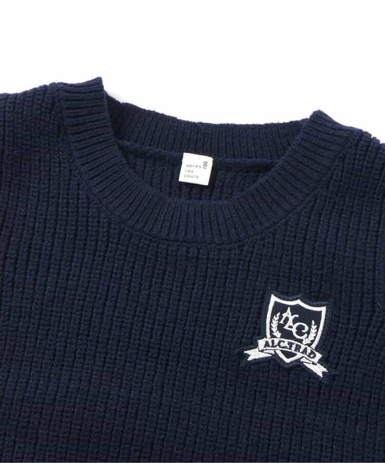 針織背心&條紋領T恤套裝_可機洗