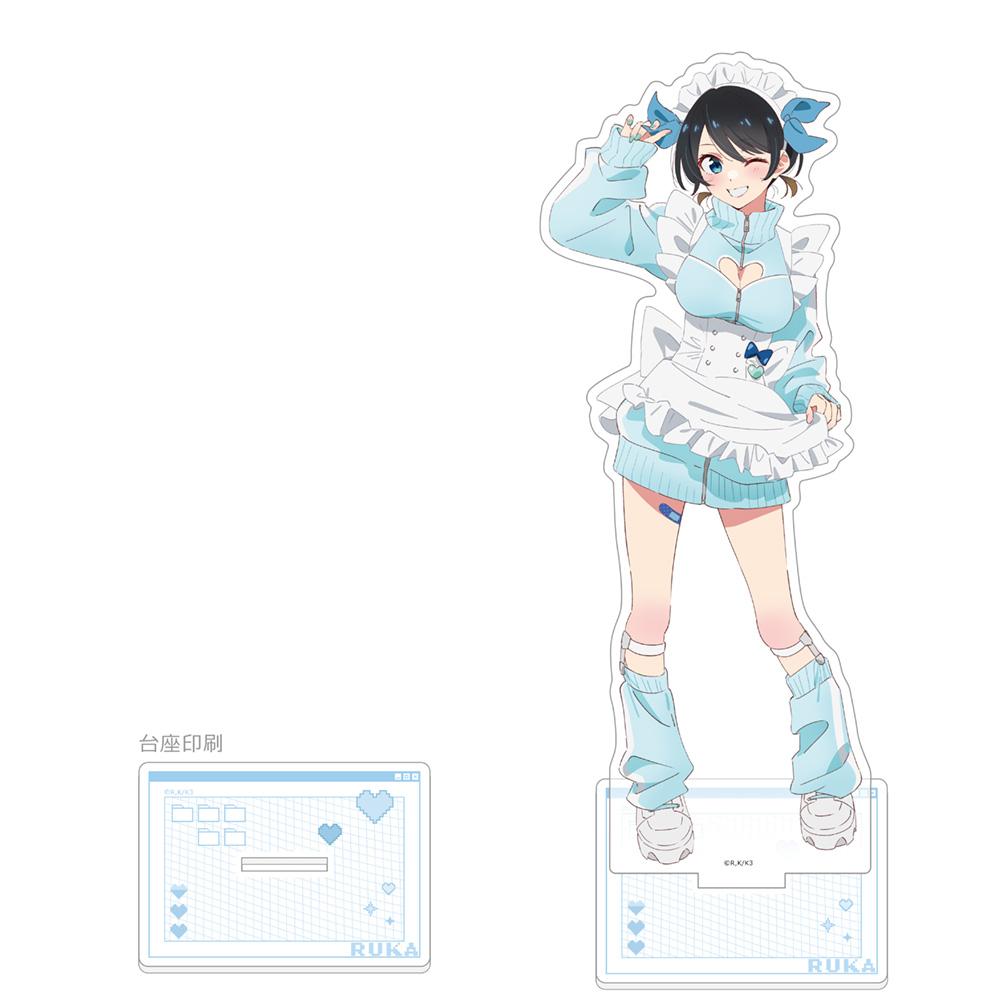 《租借女友》_全新繪製特大亞克力立牌(更科瑠夏/運動服女僕)