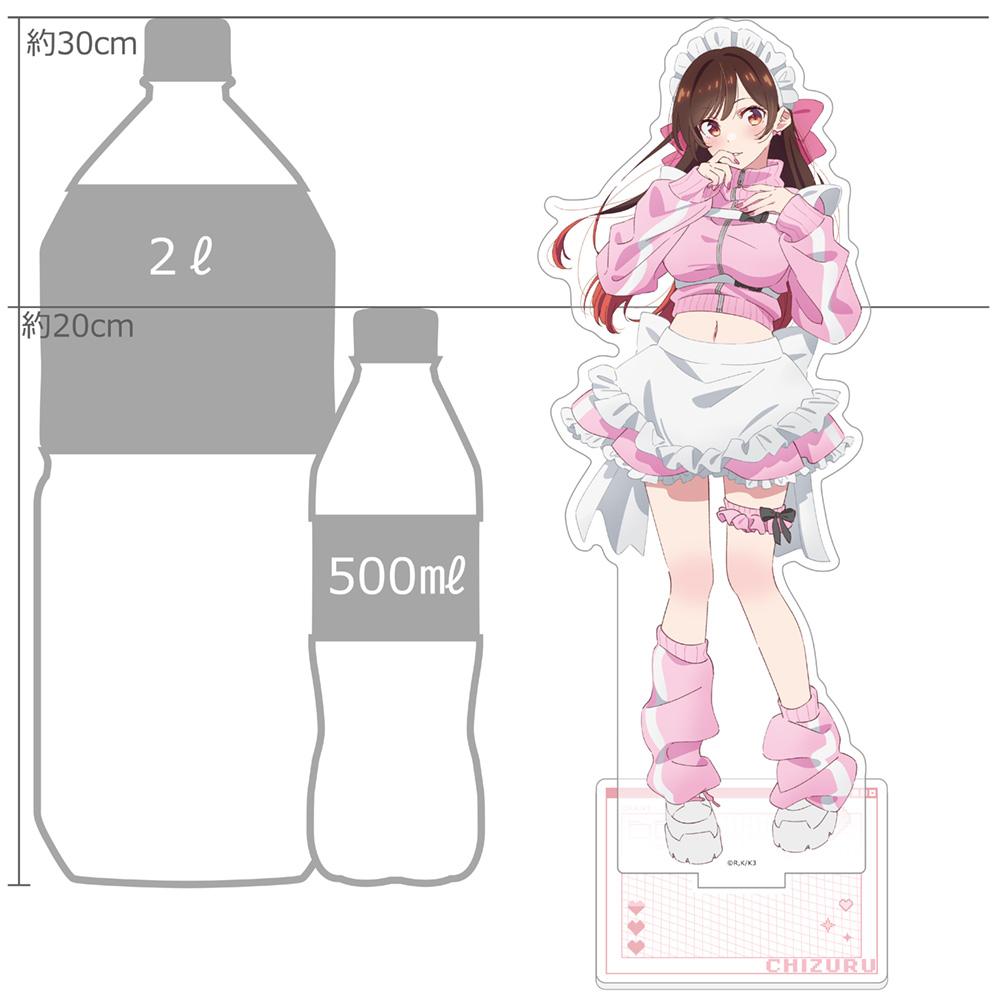 《租借女友》_全新繪製特大亞克力立牌(水原千鶴/運動服女僕)