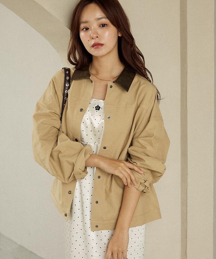 單點刺繡 下襬蕾絲 緞面吊帶連衣裙