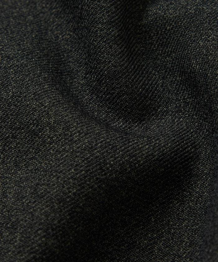 LANATEC WOOLY 寬鬆無領襯衫