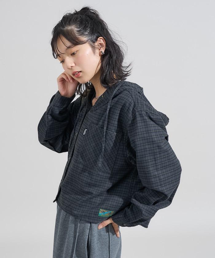 特別款連帽法蘭絨襯衫