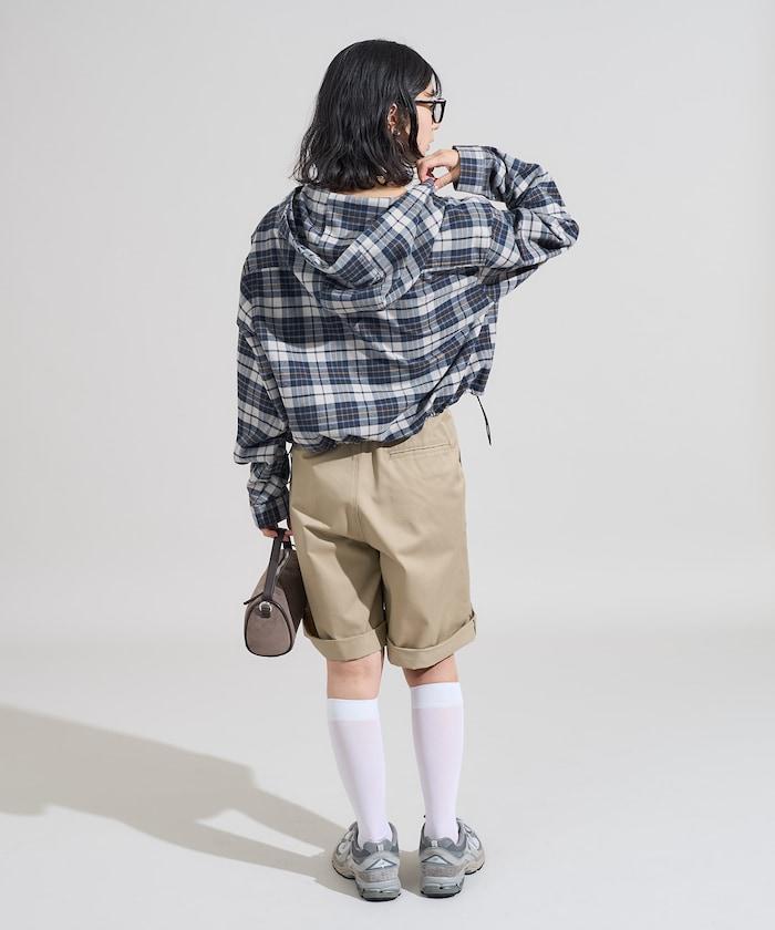 特別款連帽法蘭絨襯衫