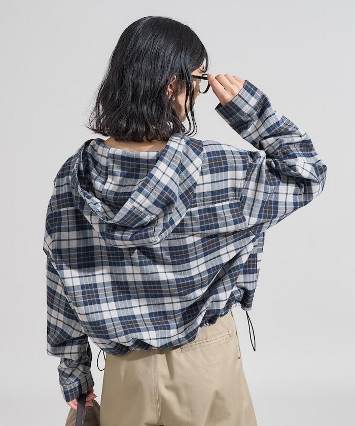 特別款連帽法蘭絨襯衫