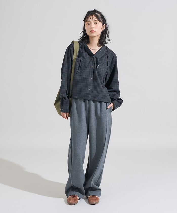 特別款連帽法蘭絨襯衫