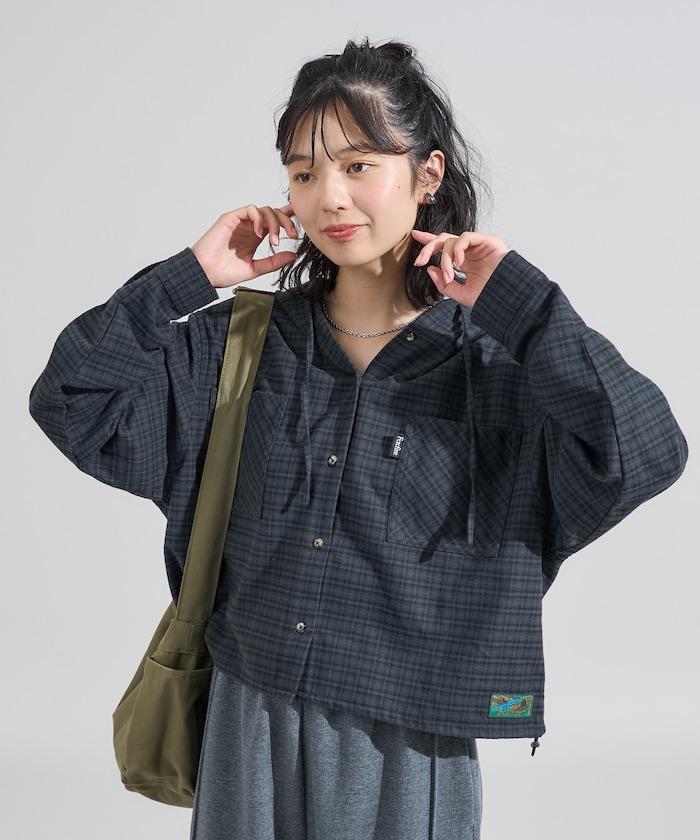 特別款連帽法蘭絨襯衫