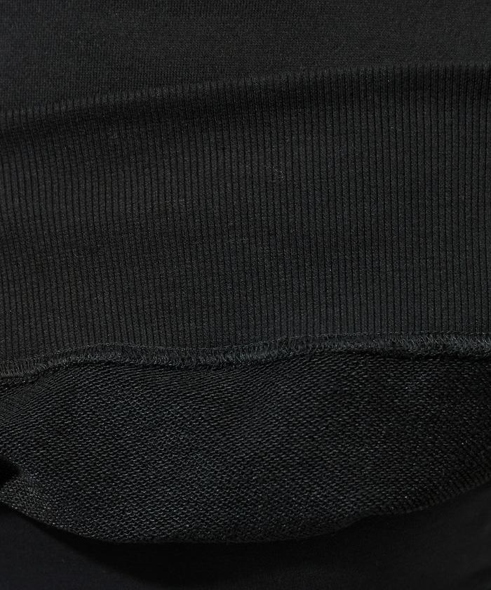 短款蝙蝠袖毛圈衛衣