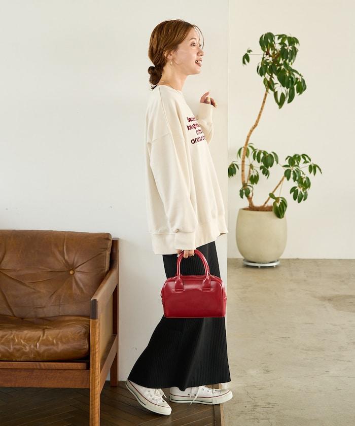 植絨字母印花加絨衛衣