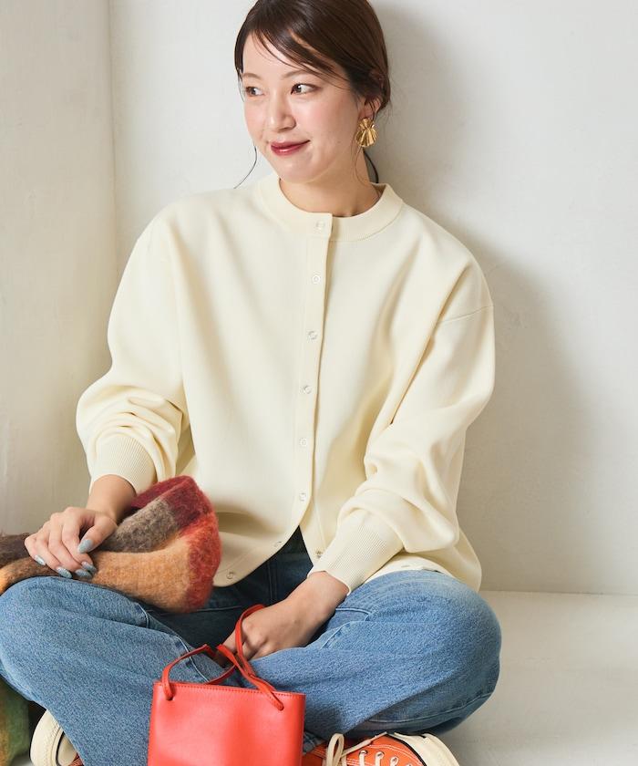 按扣針織開衫