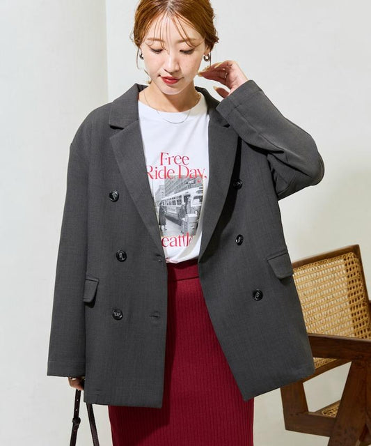雙排扣西裝外套