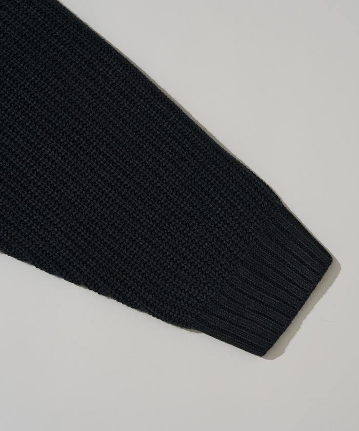 特別刺繡橫紋圓領針織衫【限量】